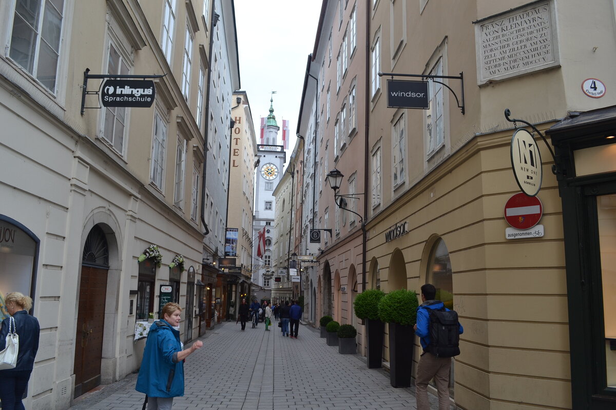 Уютные улочки Зальцбурга