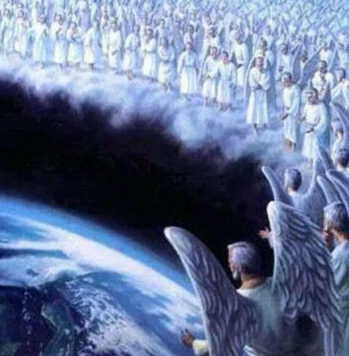 Ангелы смотрят на Землю