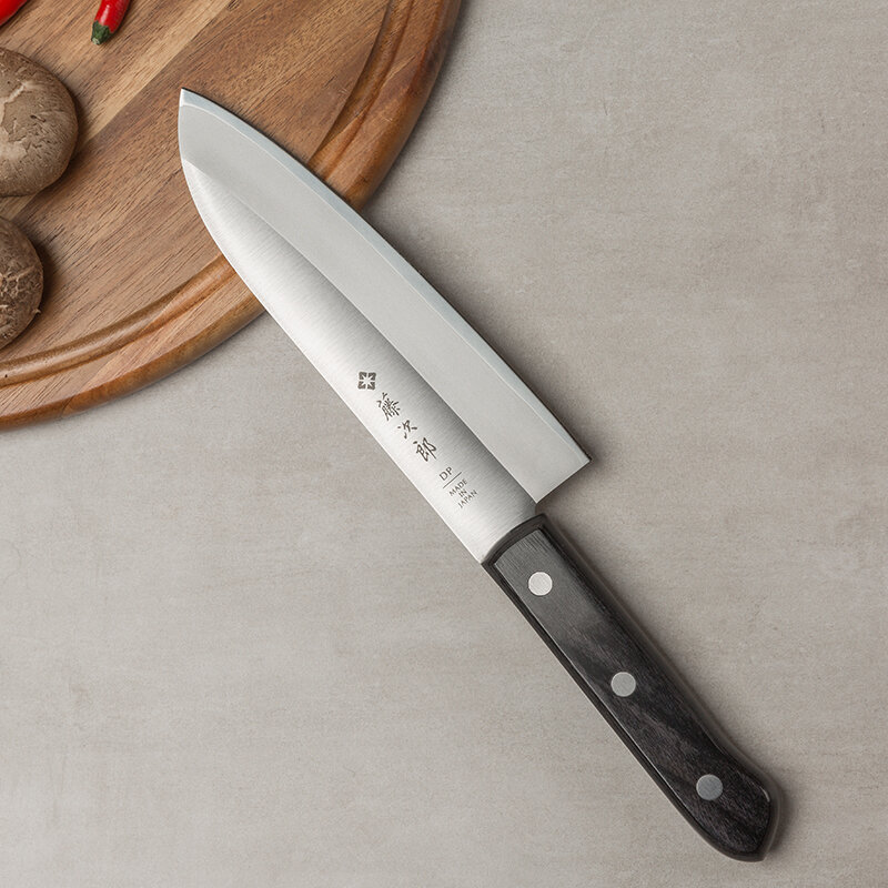 Кухонный нож Тоджиро Сантоку серия Western