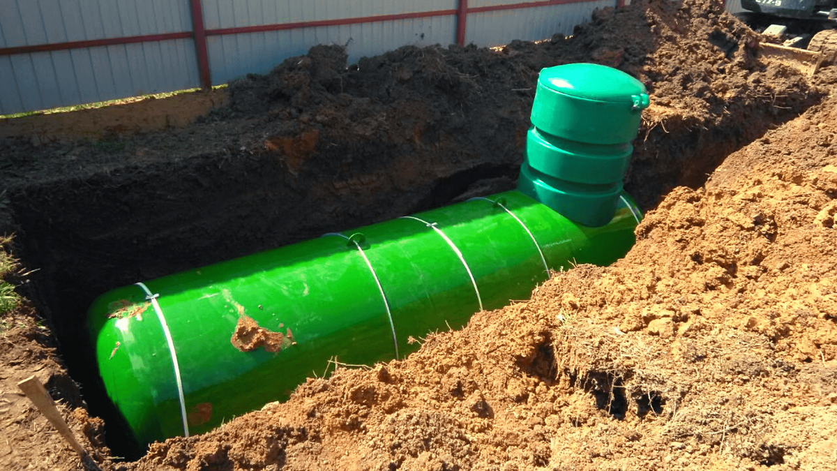 Газгольдер на 5000 литров на жилом участке