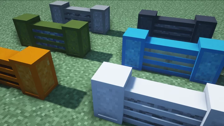 как выглядит ограда из бетона.