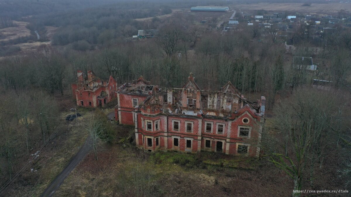 Графский замок богатейшего дворянского рода России, мог бы стать крутым туристическим объектом, но превратился в руины