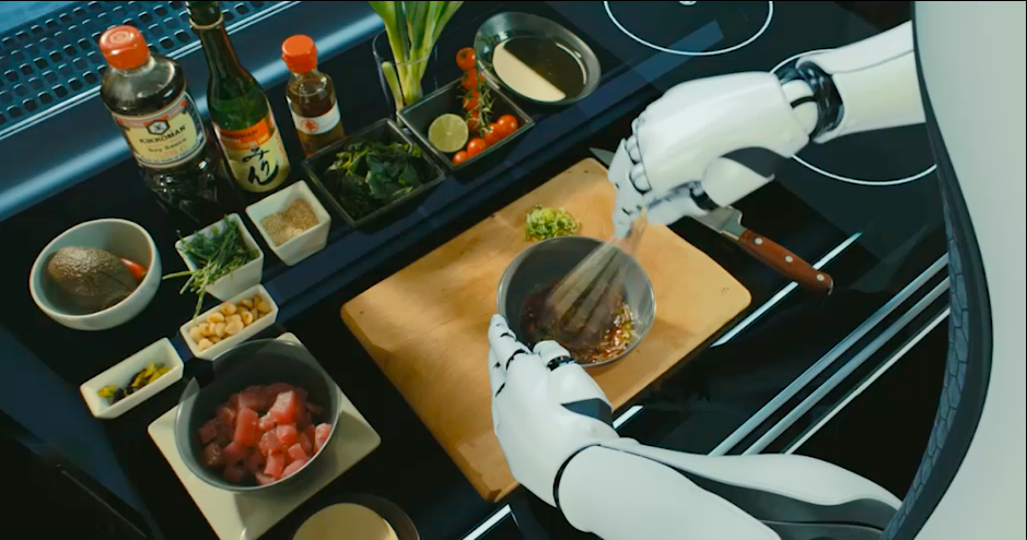 Роботизированная кухня – разработка японской компании Moly Robotics