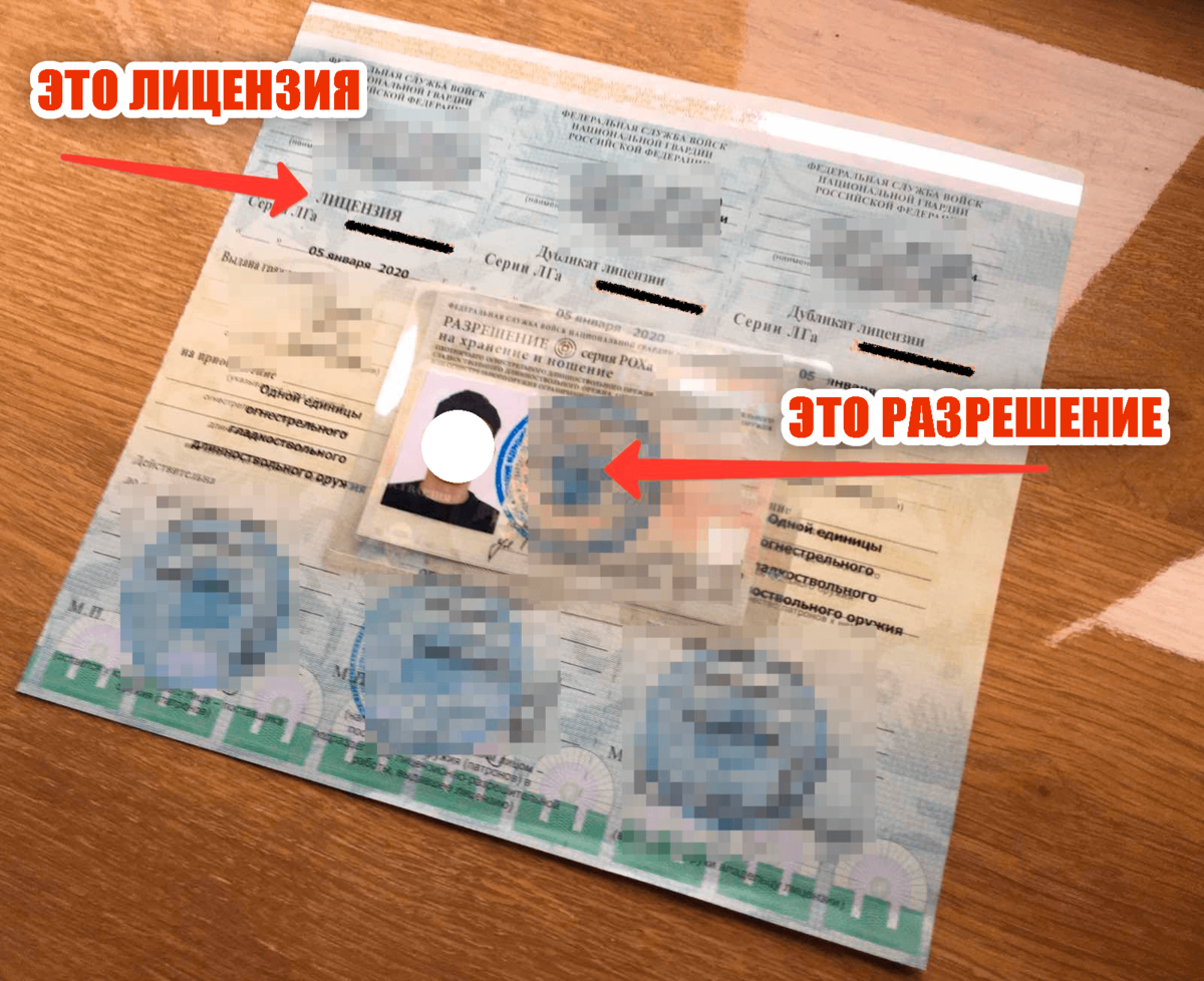 Оружейная безграмотность, стоп! Чем отличается лицензия на оружие от ...