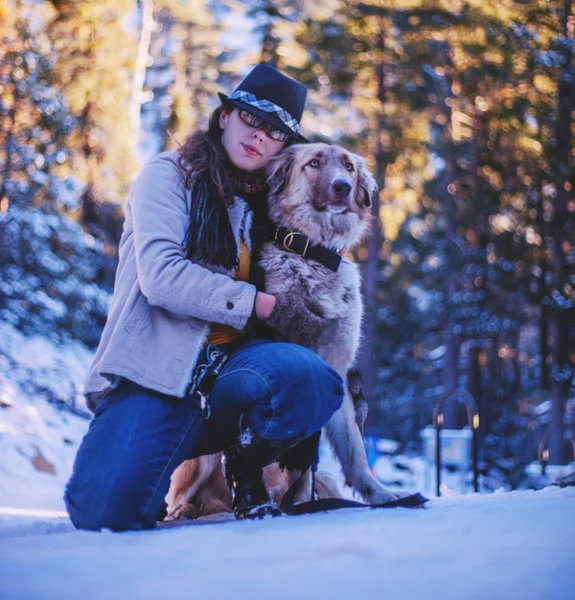 Кристина со своим другом