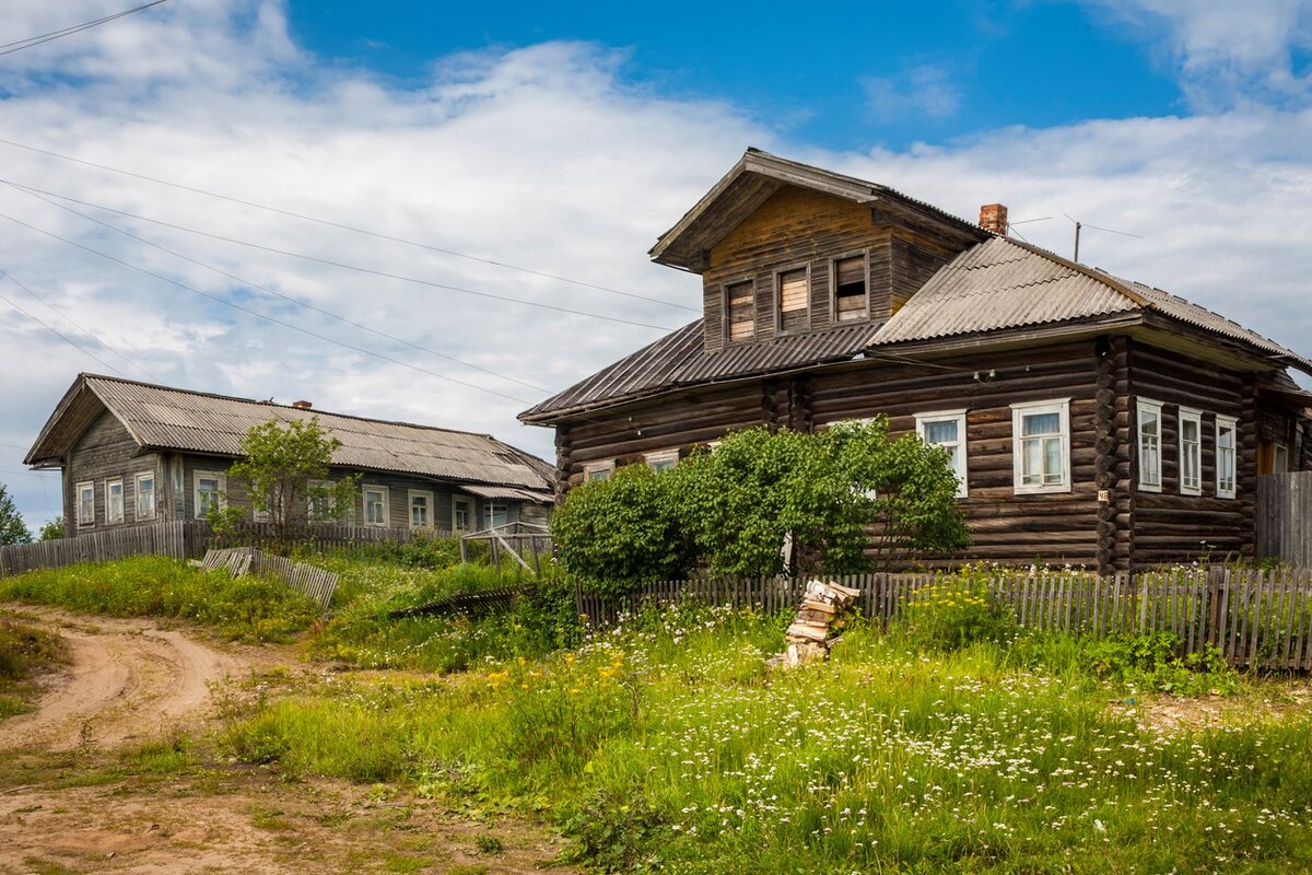 Фото деревни архангельские