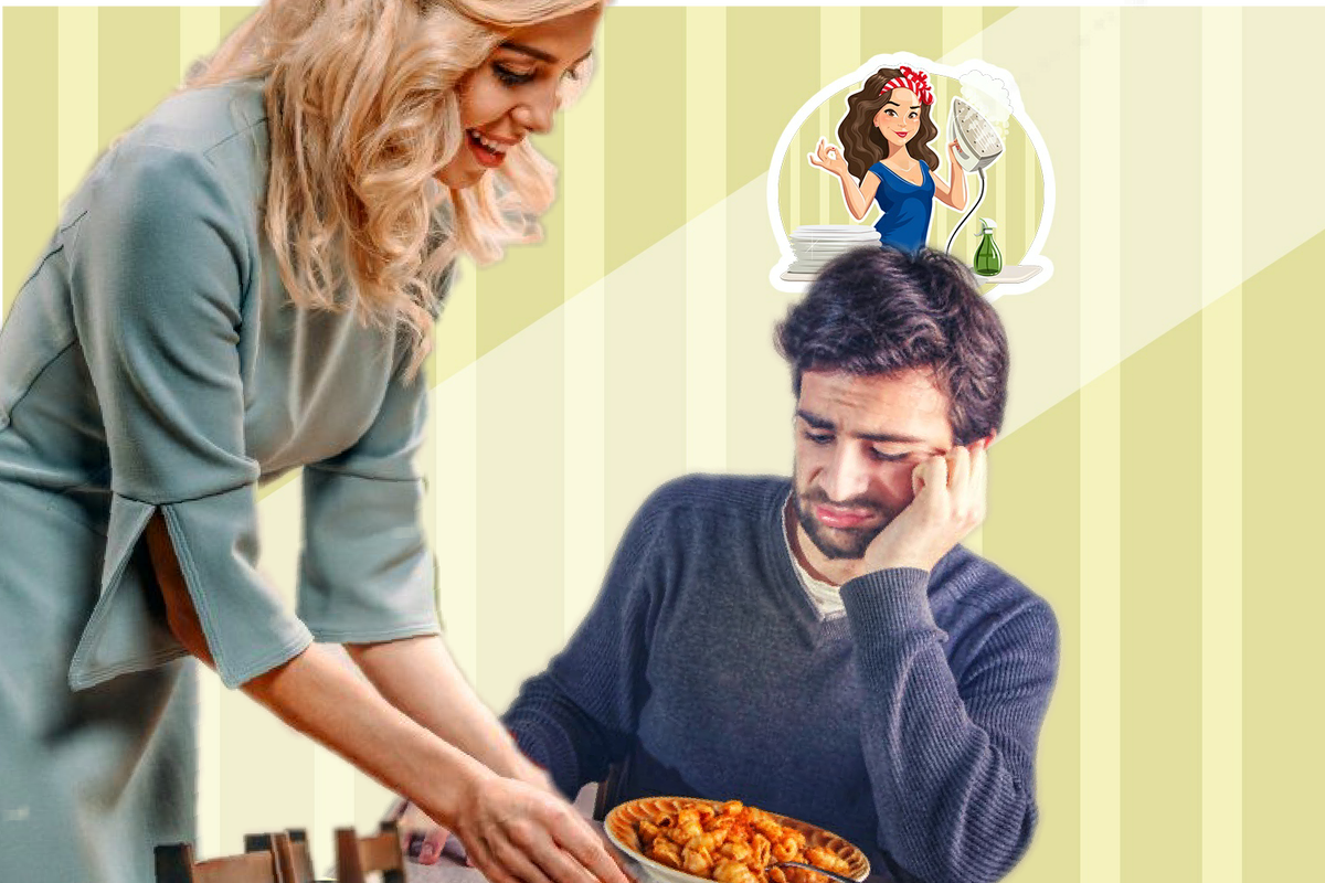Приготовила вкусный ужин - значит любит и заботится. Не ищите подвох!