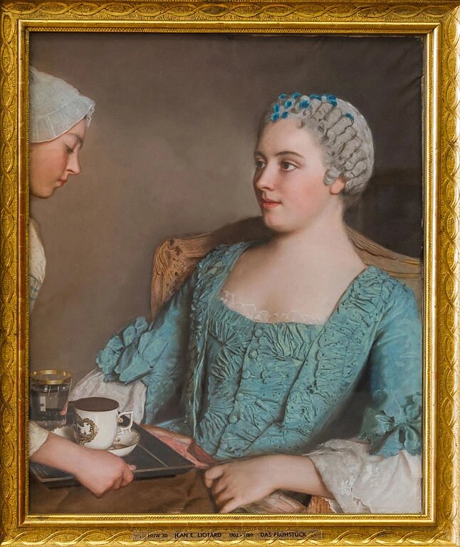 Жан-Этьенн Лиотар. Завтрак, 1754 г. Баварское государственное собрание картин, Мюнхен