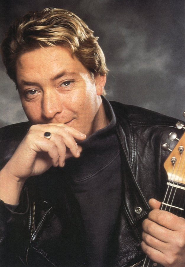 Исполнители песен 80 зарубежные. Chris Rea в молодости.