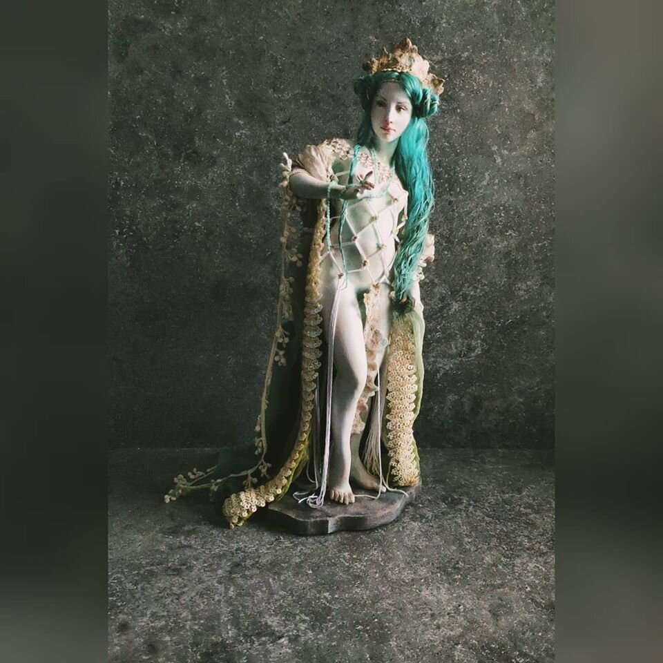 "Ундина", ladoll premier, 46см, 2020 г., автор Маргарита Дадыкина 