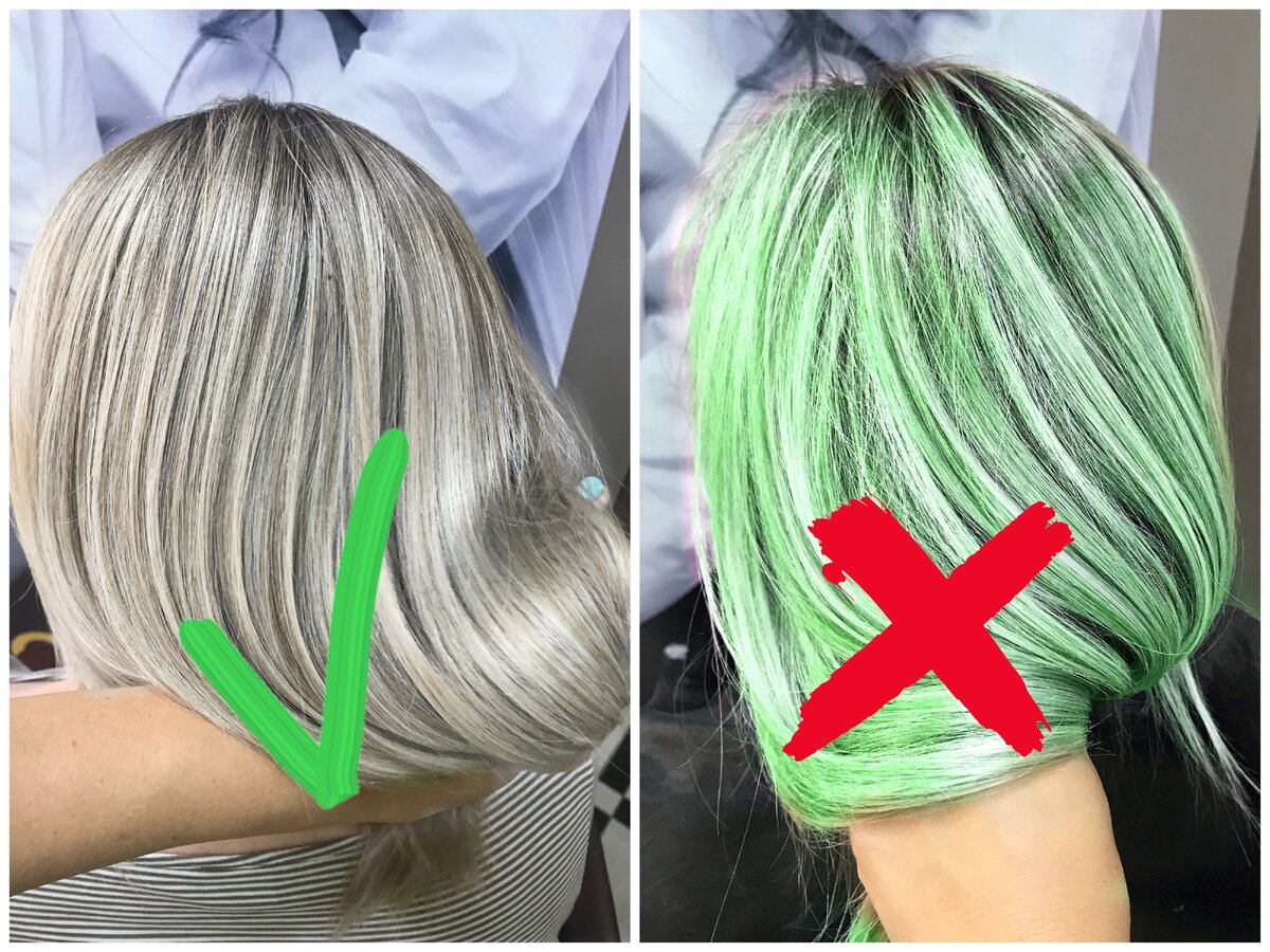 Как убрать с волос зеленый оттенок после окрашивания? Смывка краски с волос
