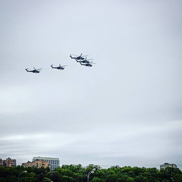 Сегодня над Москвой
