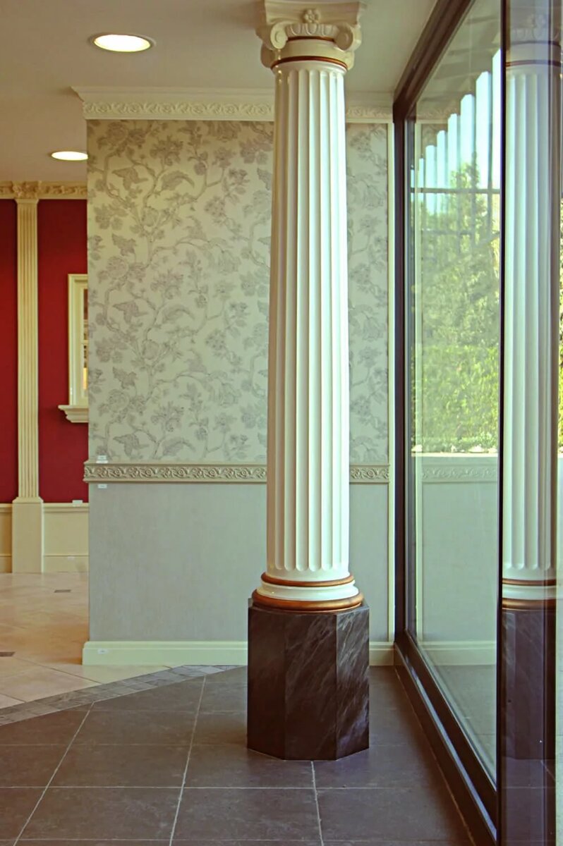 Декоративные колонны из гипсокартона своими руками: 3 этапа установки