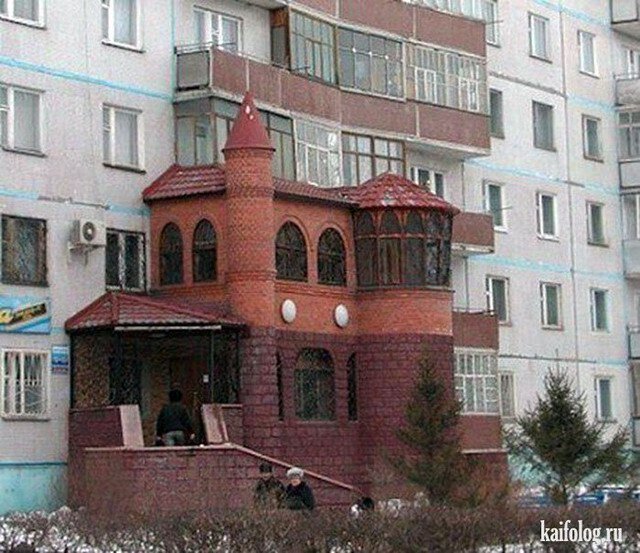 балкон-зАмок, а почему бы и нет