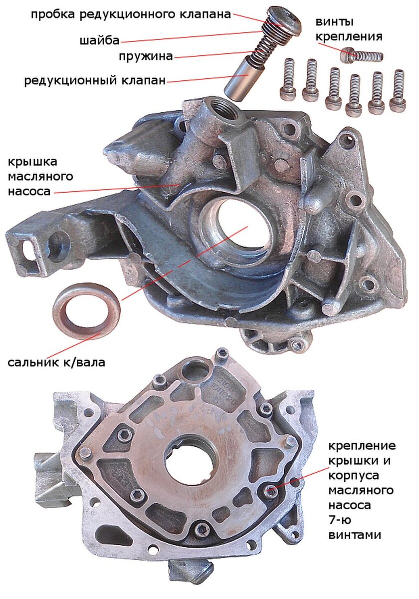 масляный насос к 1м63