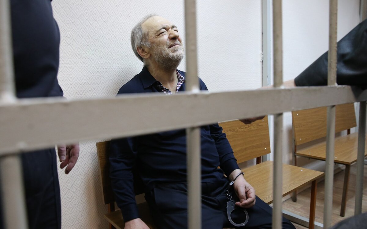 Левон Айрапетян  в зале суда. Фото из открытых источников.