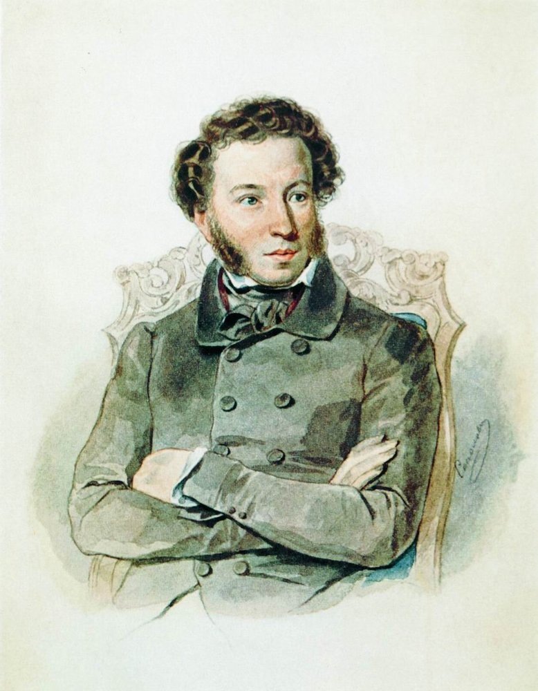 П. Ф. Соколов, 1836 г. Портрет Пушкина.