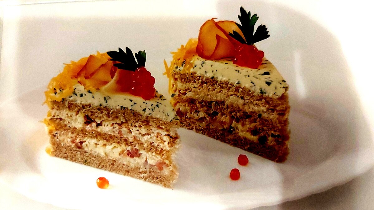 Торт бутербродный «Праздничный»