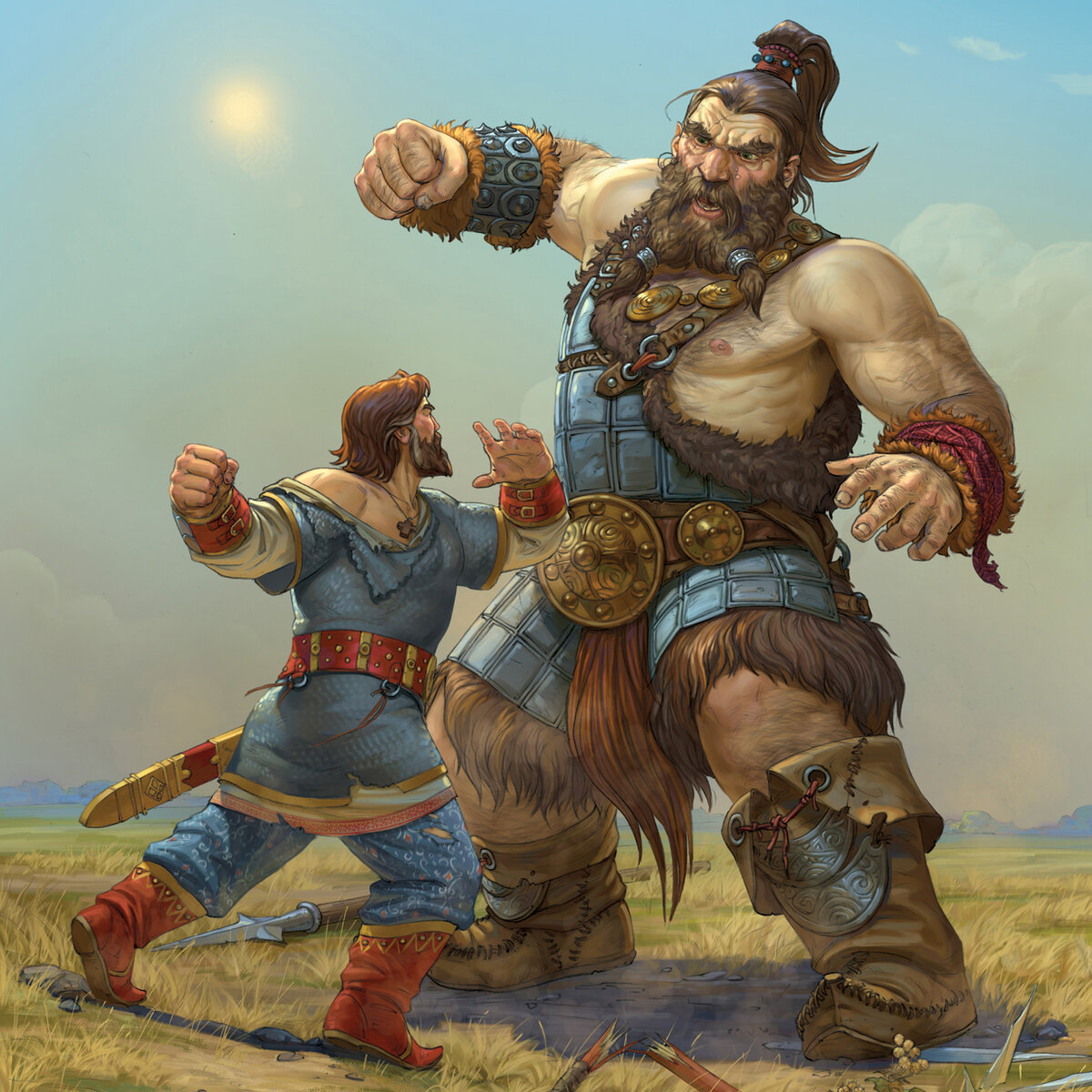 Фрагмент иллюстрации Степана Гилева