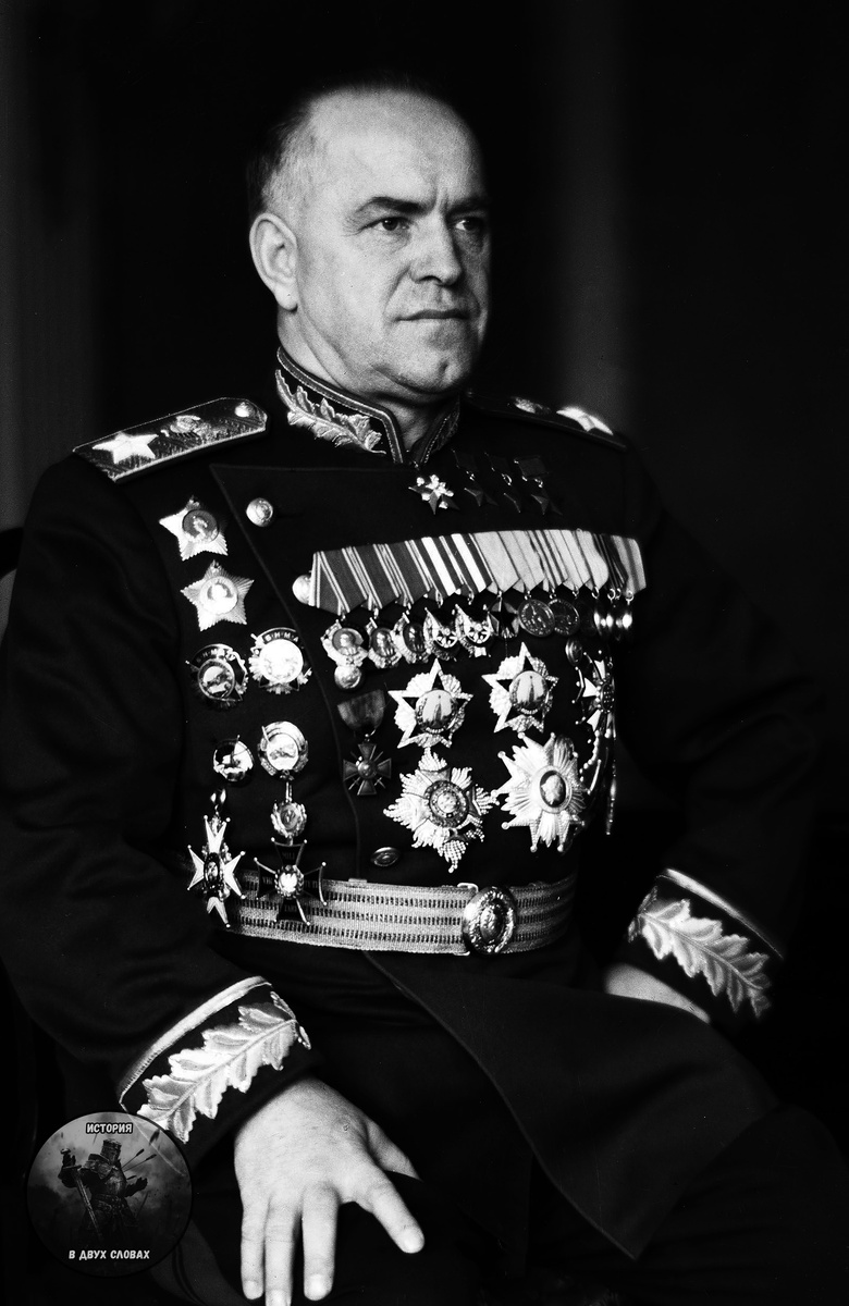 Портрет маршала Жукова 1945 г.