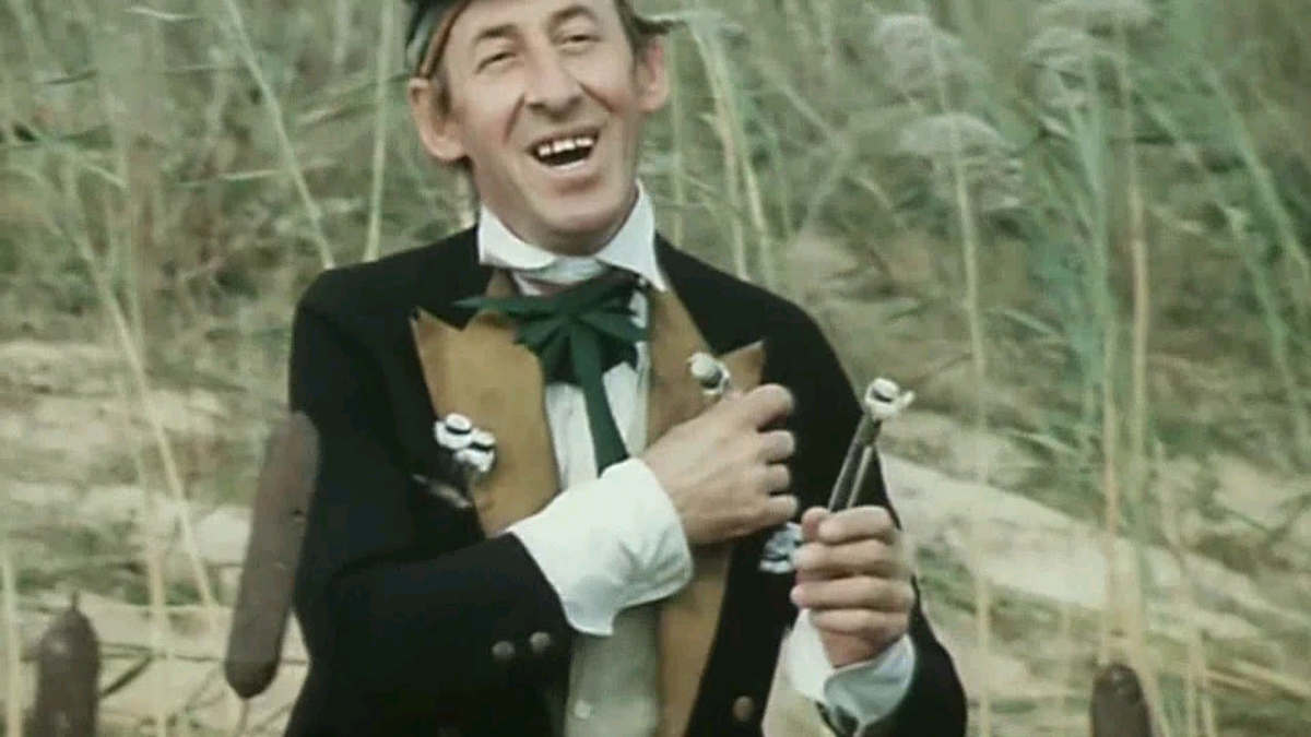 - А зачем мне быть врачом, когда твои пиявки сами лечат людей, а денежки сыплются мне в карман? Кадр из "Приключения Буратино" с Яндекс.Картинок