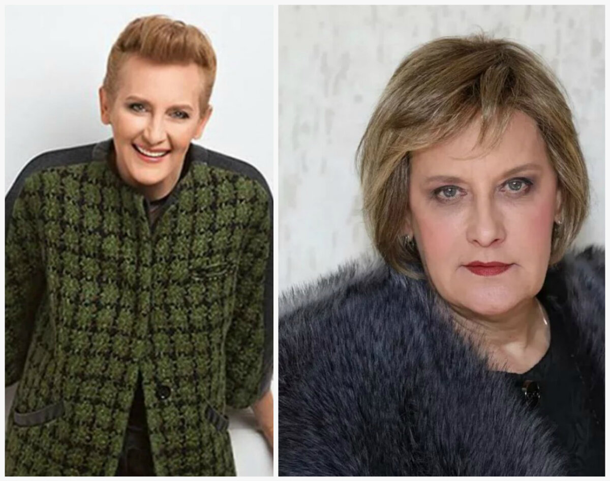 Возможно, грубоватая леди, не боящаяся быть смешной или жёсткой - её актёрское амплуа. Коллаж автора.