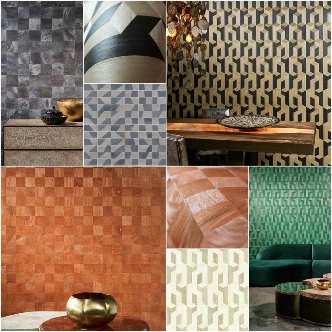 обои из древесины Timber