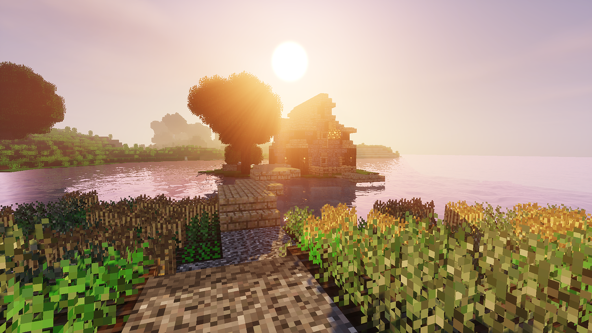 Minecraft - видеоигра с открытым миром.