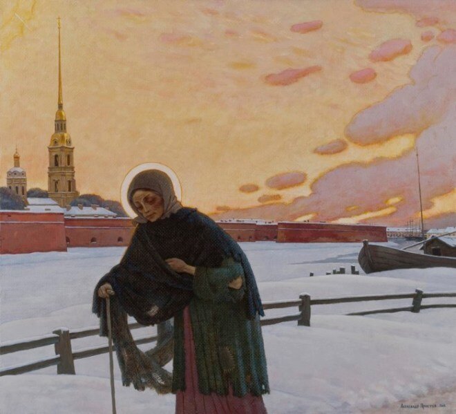 «Вечер тихого дня» (худ. А. Простев)