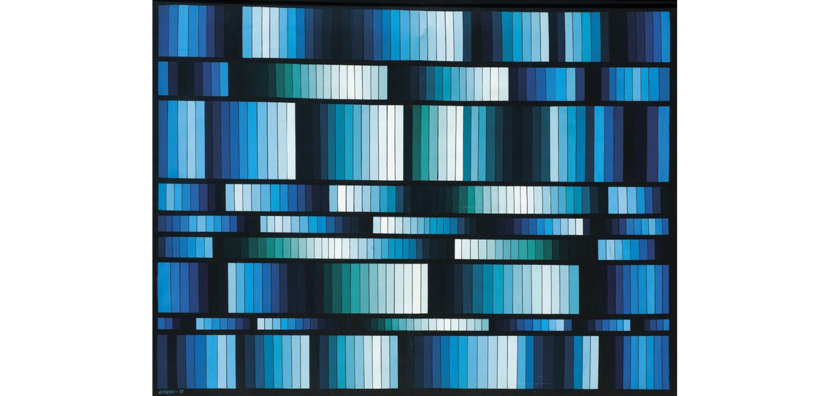 Vibrante azul, 1978