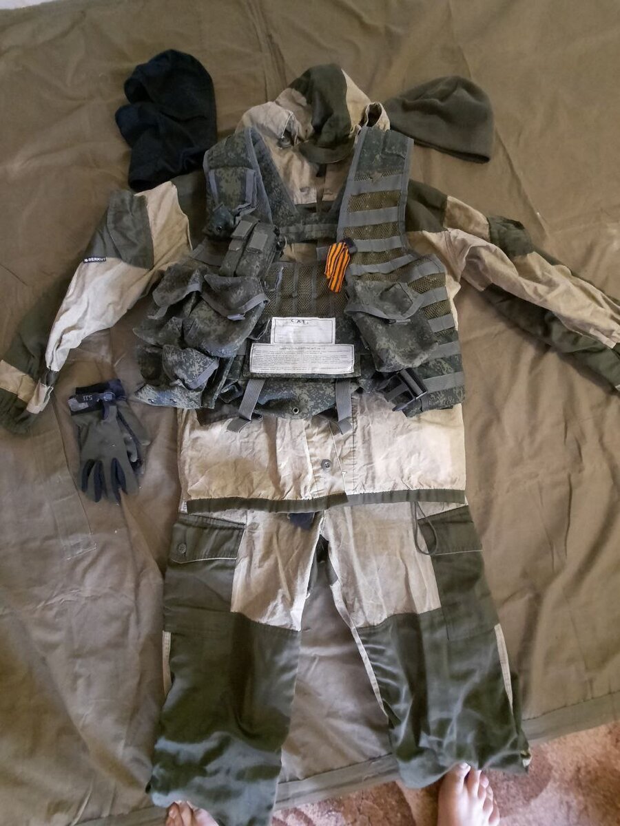 Горка (Барс) , 6ш112 укомплектованный под АС ВАЛ, Шапка флис. Бабаклава