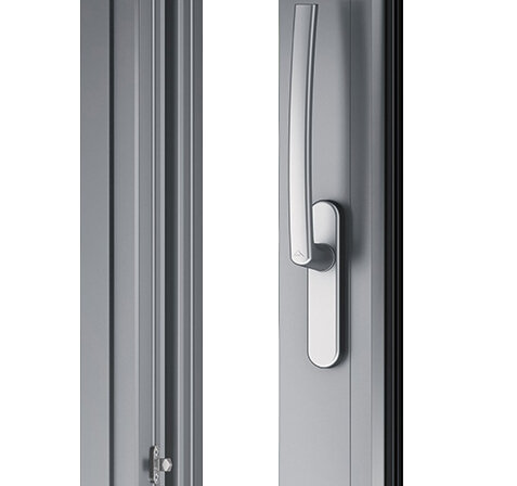 Ручка системы фурнитруы Roto Patio Lift. Может быть с замком, "барашком", или без.