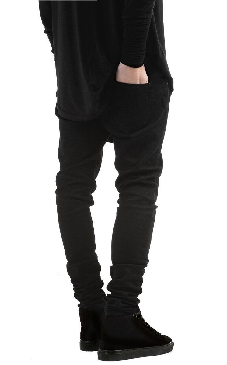 Мужские зауженные джинсы