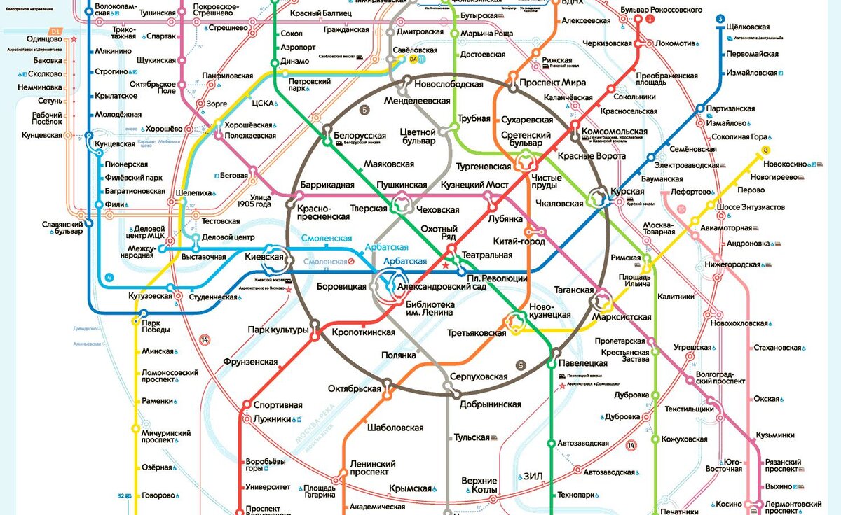 Парк культуры метро схема метро