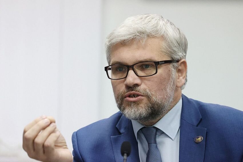 Ректор Академии управления при президенте Беларуси Вячеслав Данилович. Фото: lidanews.by