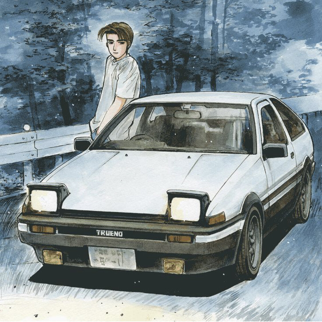 Ae86 initial d