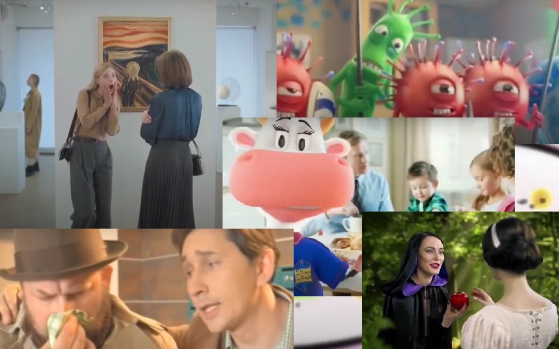 Реклама медицинских препаратов (коллаж автора).