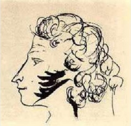 А. С. Пушкин. Автопортрет. Да не лезу я в великие. Хотя постоять где-нибудь с краешку было бы приятно.