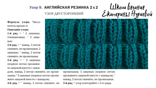 Как легко закрыть резинку 2х2 иглой. Вяжем с Оксаной Валерьевной.