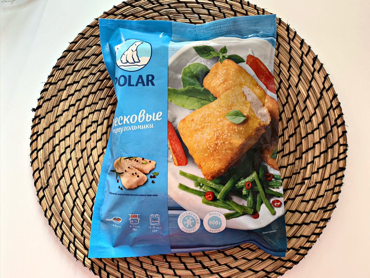 Стоит ли покупать тресковые треугольники в магазине Пятёрочка.