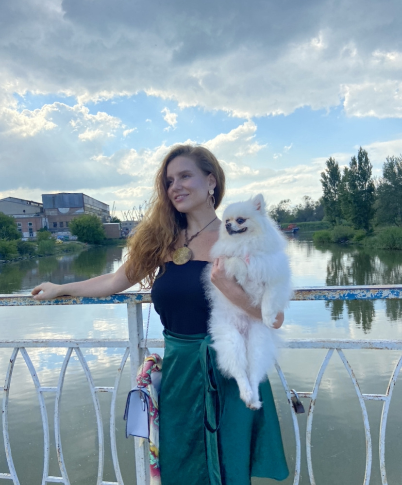 Путешествуем ) С моим собакеном)