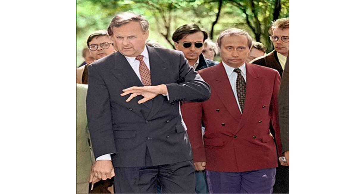 Собчак и Путин в 1990-е