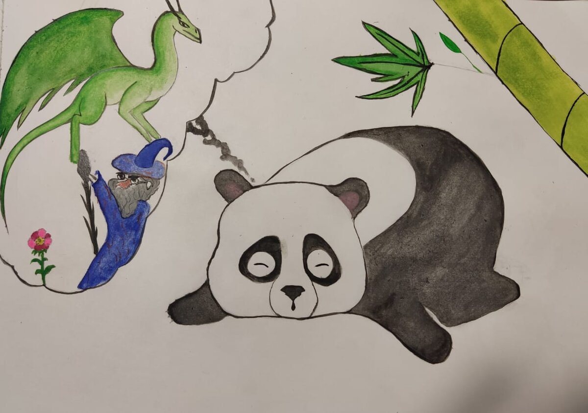 Автор рисунка моя племянница Дубровская Мария.