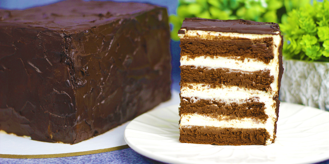 Уникальный торт! Такого вкуса вы не пробовали! Без муки, без сахара! (торт Куб)