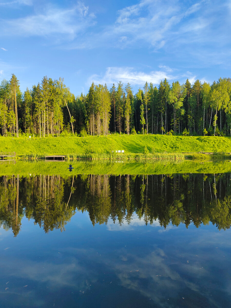 Вид на озеро