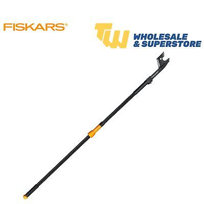 ( Fiskars 1000597) Fiskars UP53 Anvil Pole Tree Pruner Garden Cutting Gardening Trimming Pruning
