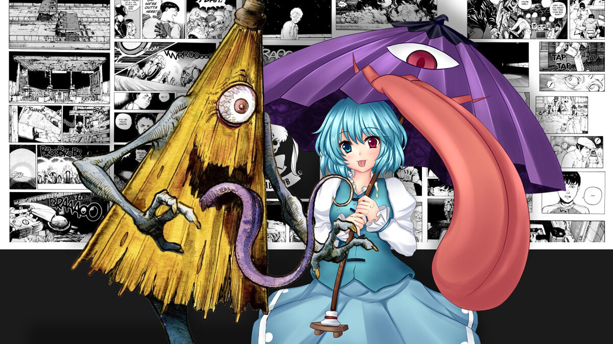 Очень странные существа из японского фольклора 