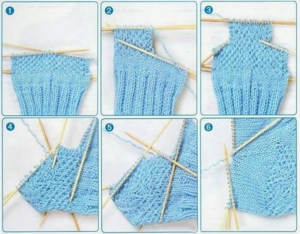 Пятка бумеранг | Sock knitting patterns, Knitting socks, Knitting patterns