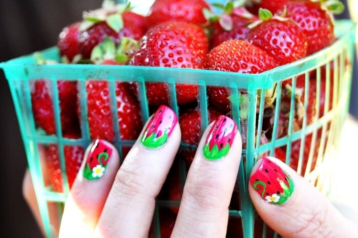 nails.quenalbertini2: Nail Art Design by Paulina's Passions Manicure Mujer y Est