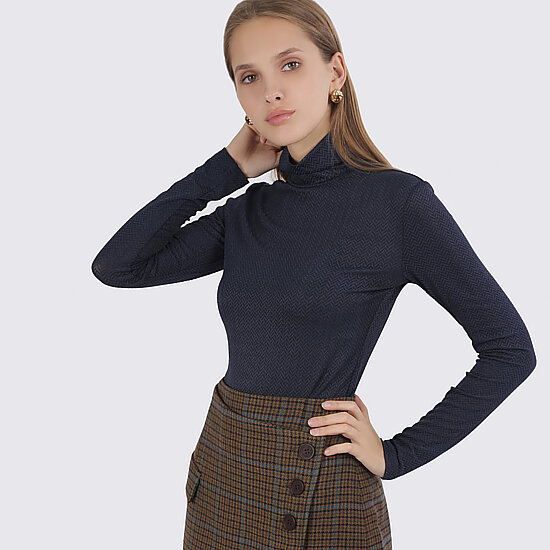 На фото: водолазка Soeasy (арт. W1043-3)